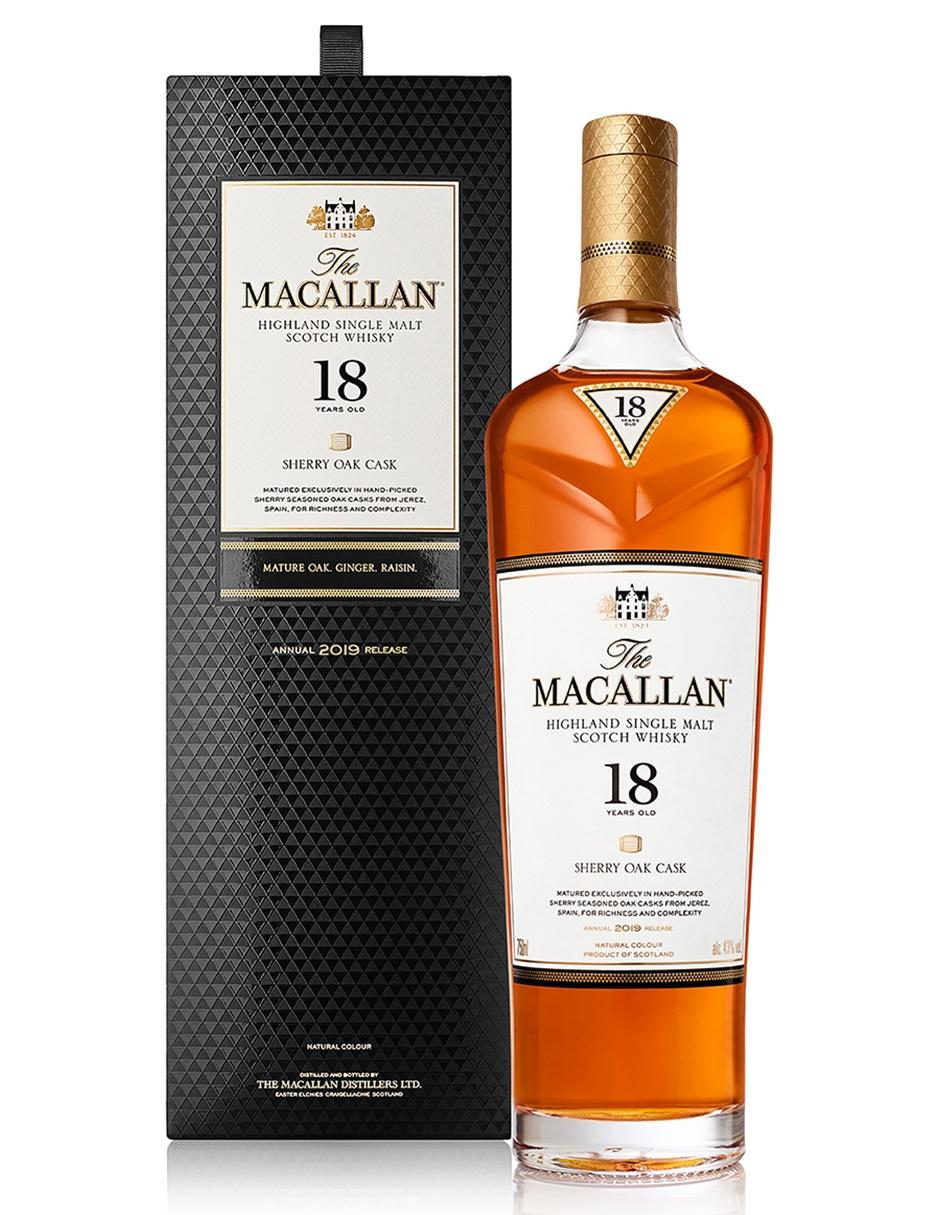 Whisky The Macallan Sherry Oak 18 Anos 700 Ml En Liverpool