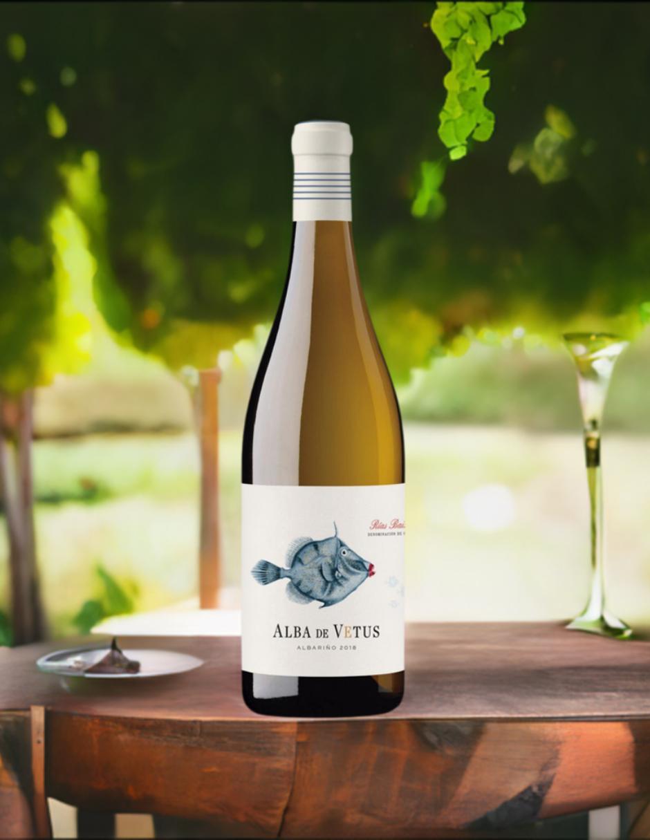 Vino blanco albariño 750 ml 2