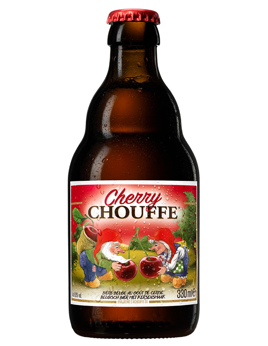 Cerveza clara Cherry frutos rojos 330 ml