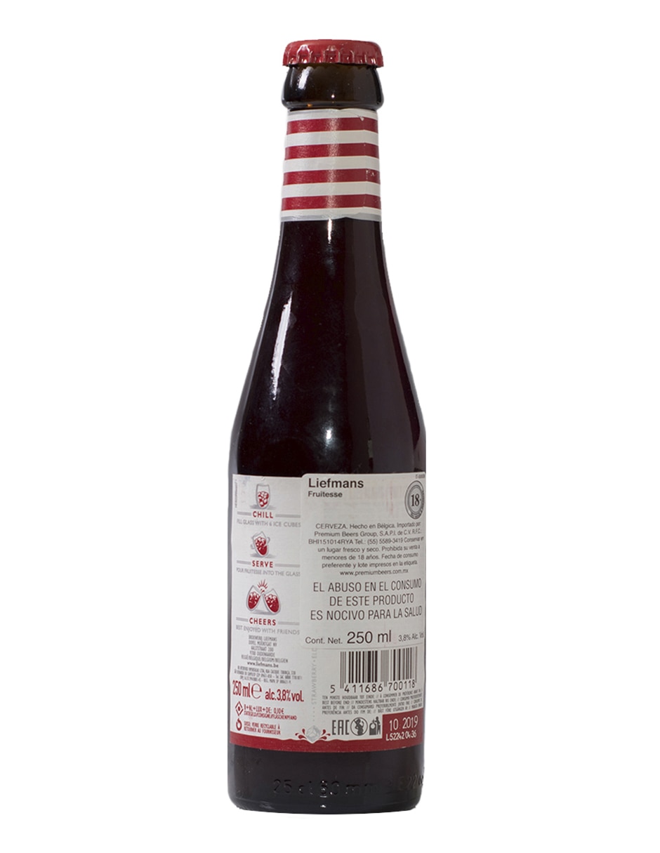 Cerveza obscura frutas 250 ml 3
