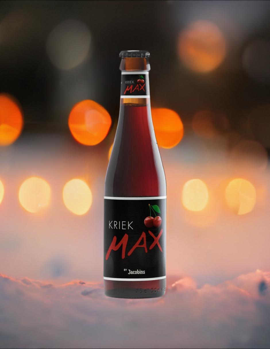 Cerveza obscura Max artesanal frutos rojos 250 ml 4