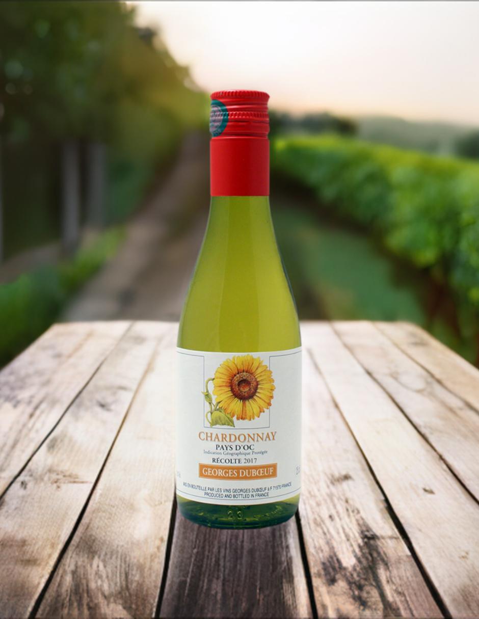 Vino blanco George Duboeuf Chardonnay 187 ml 2