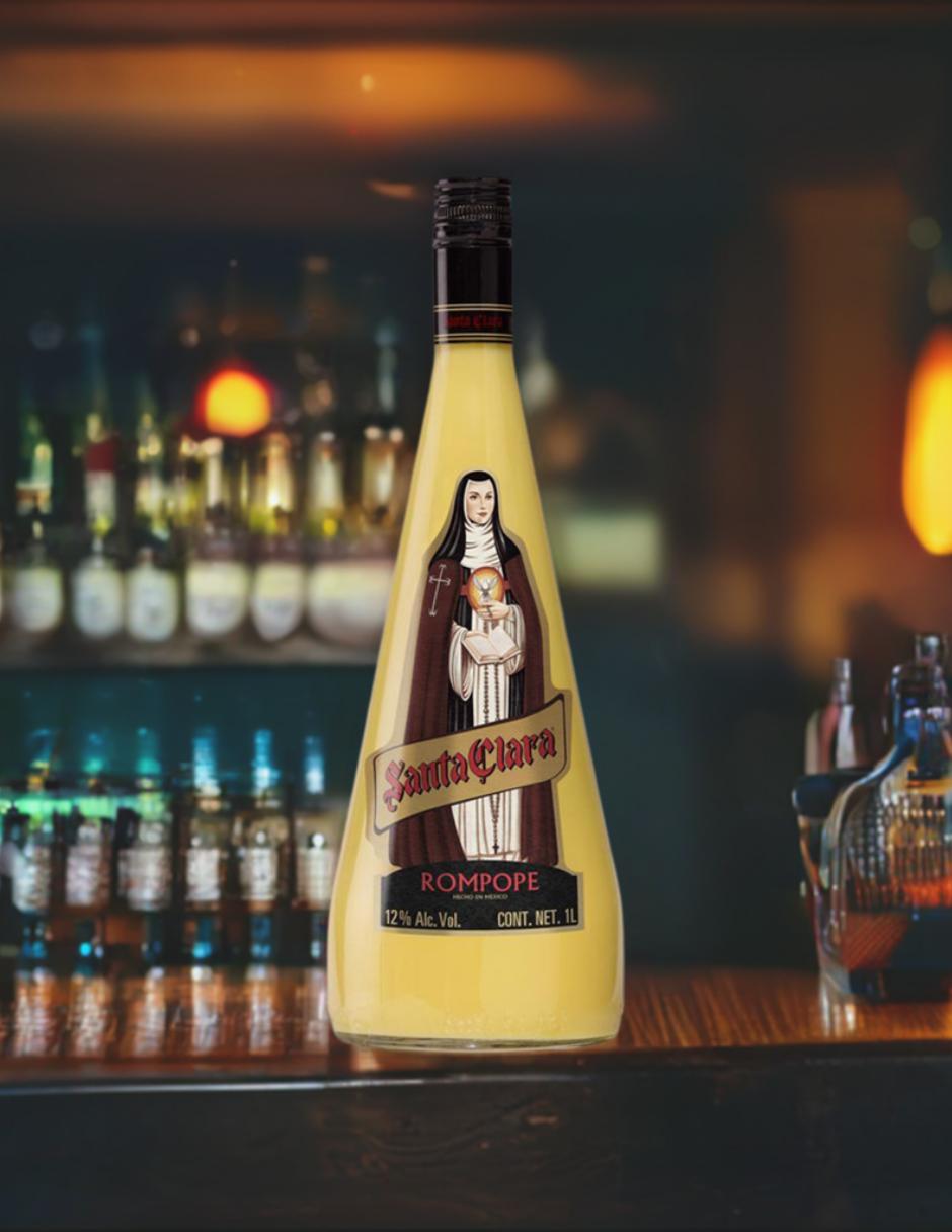 Licor de rompope sabor dulce 1 L 6