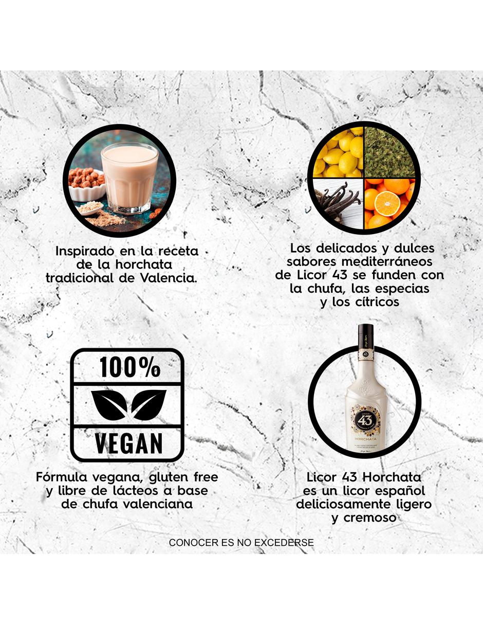 Crema de licor sabor horchata 700 ml 2