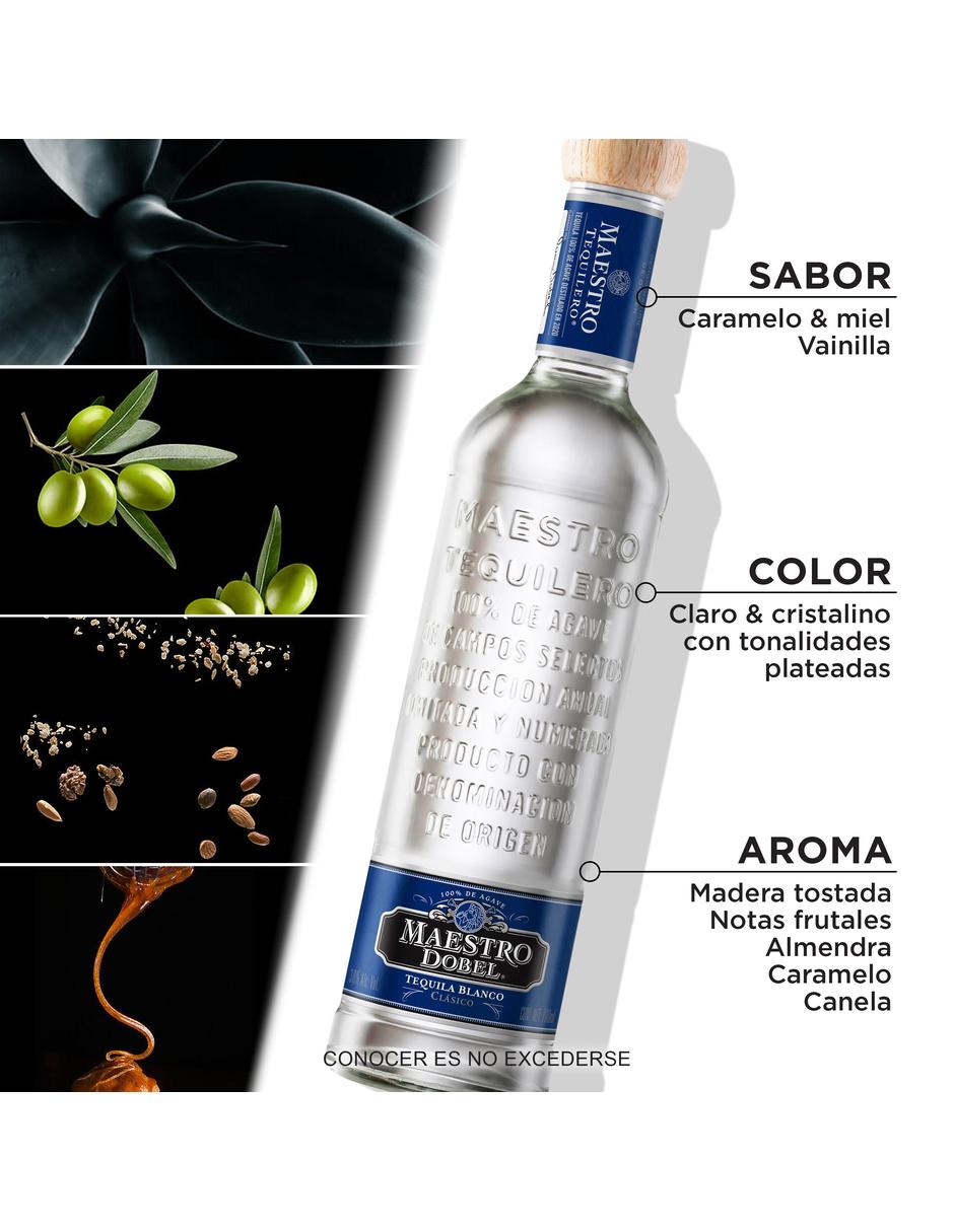 Tequila tipo Blanco 700 ml 4