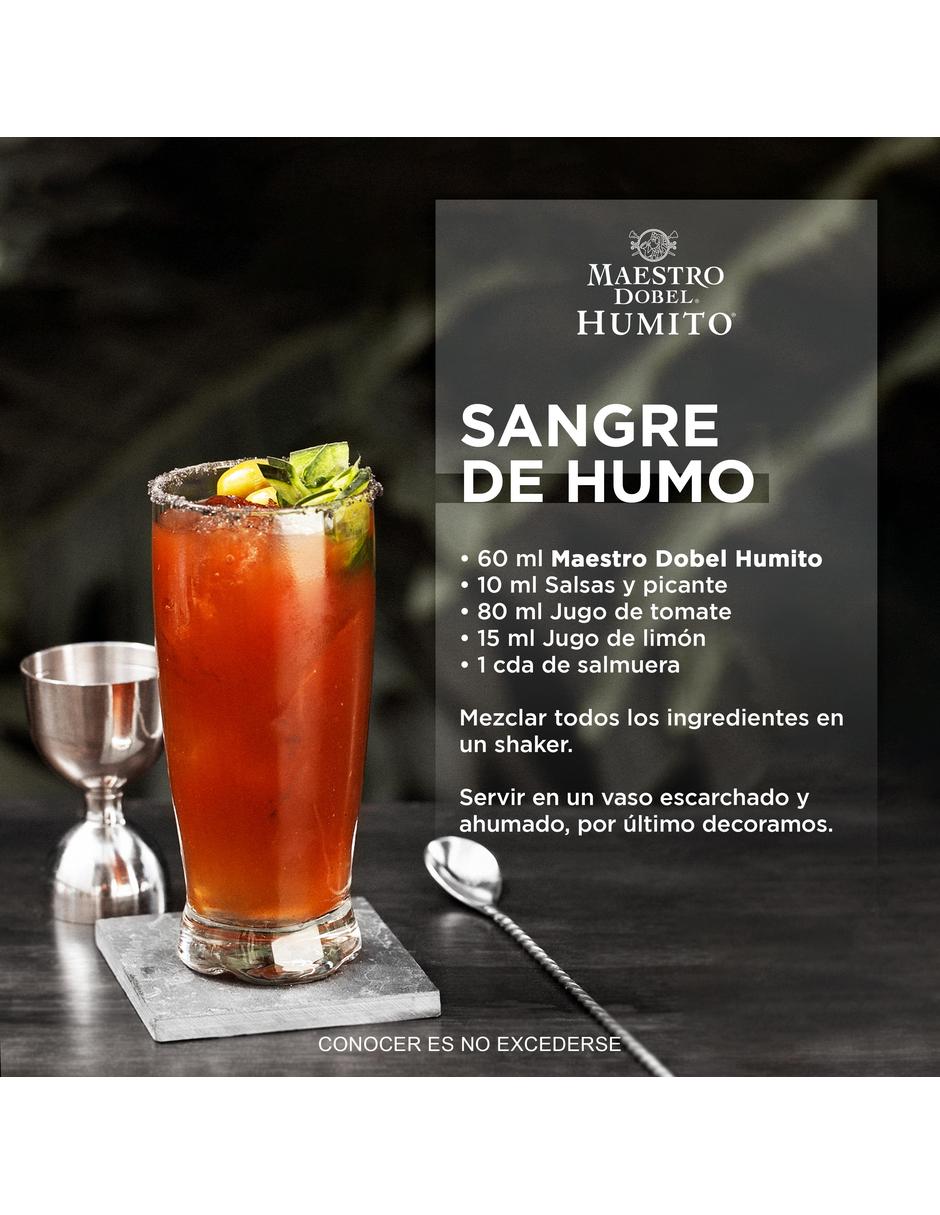 Tequila Humito tipo Blanco 700 ml 2