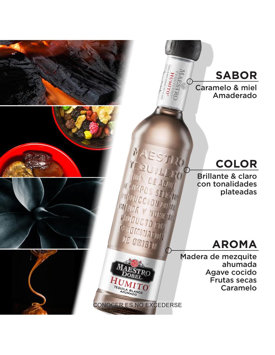 Tequila Humito tipo Blanco 700 ml 4