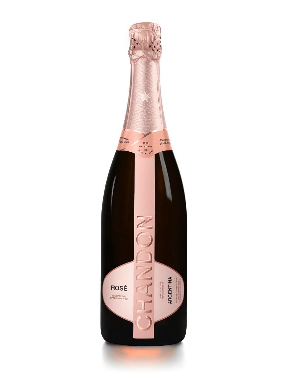 Vino espumoso rosado Pinot Noir y Chardonnay Argentina 750 ml Vino espumoso rosado Pinot Noir y Chardonnay Argentina 750 ml