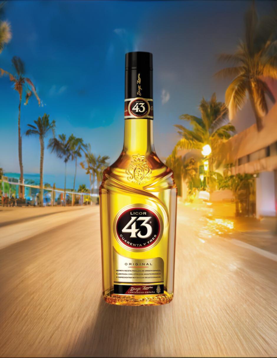 Licor de brandy sabor frutal 700 ml 6