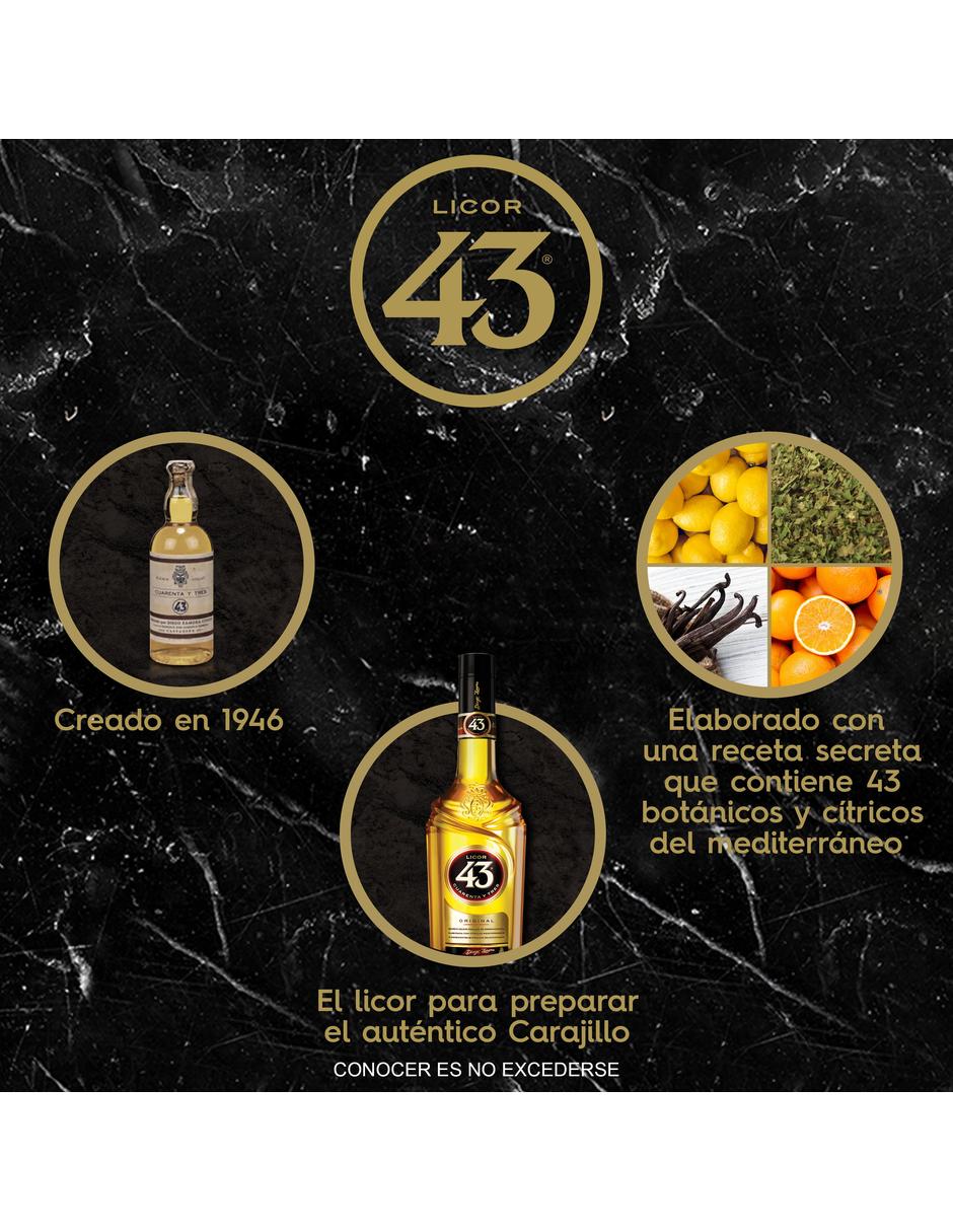 Licor de brandy sabor frutal 700 ml 2
