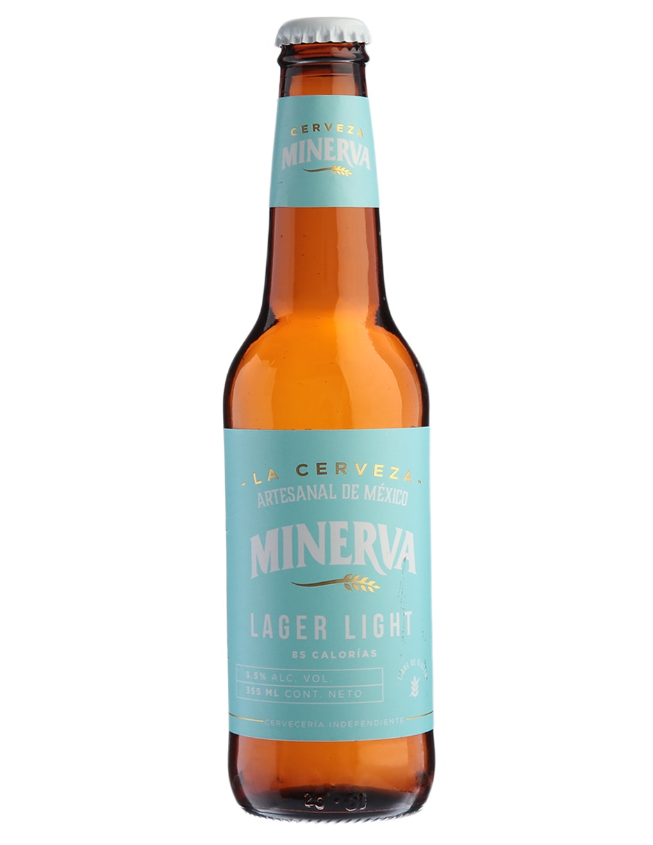 Cerveza clara light 355 ml