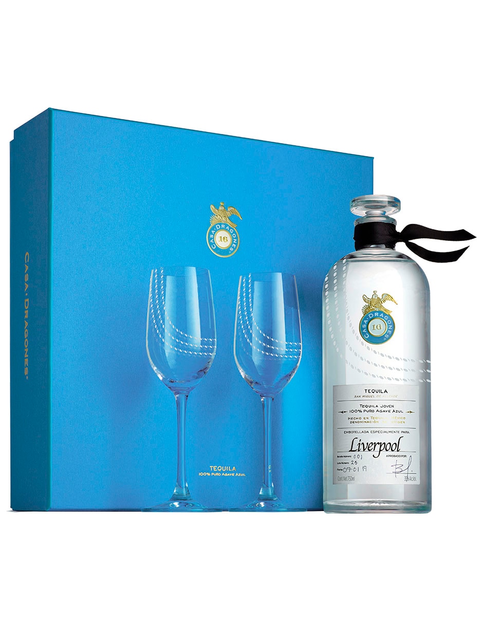 Tequila 750 ml + 2 copas