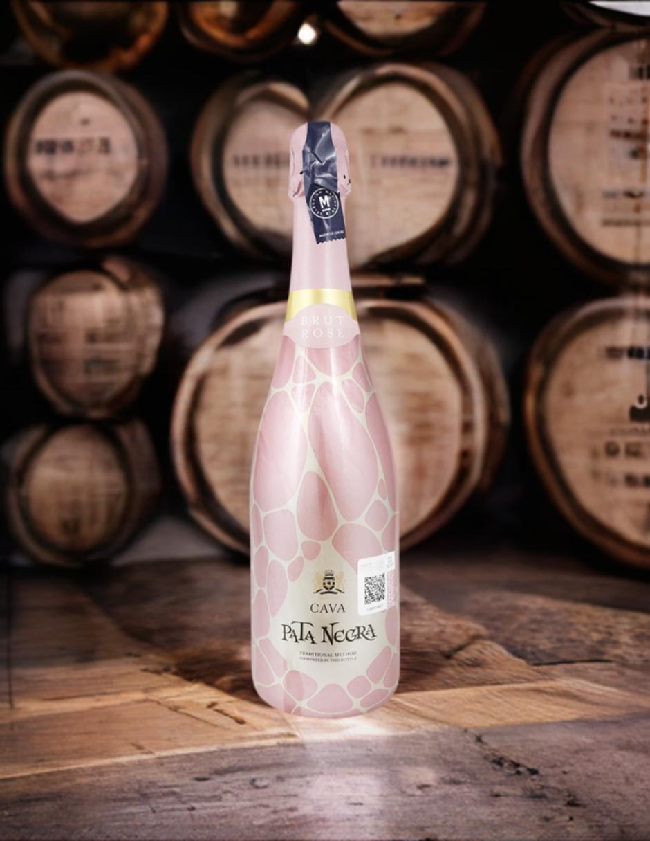 Vino espumoso rosado Pinot Blanc Cava Brut España 750 ml 5