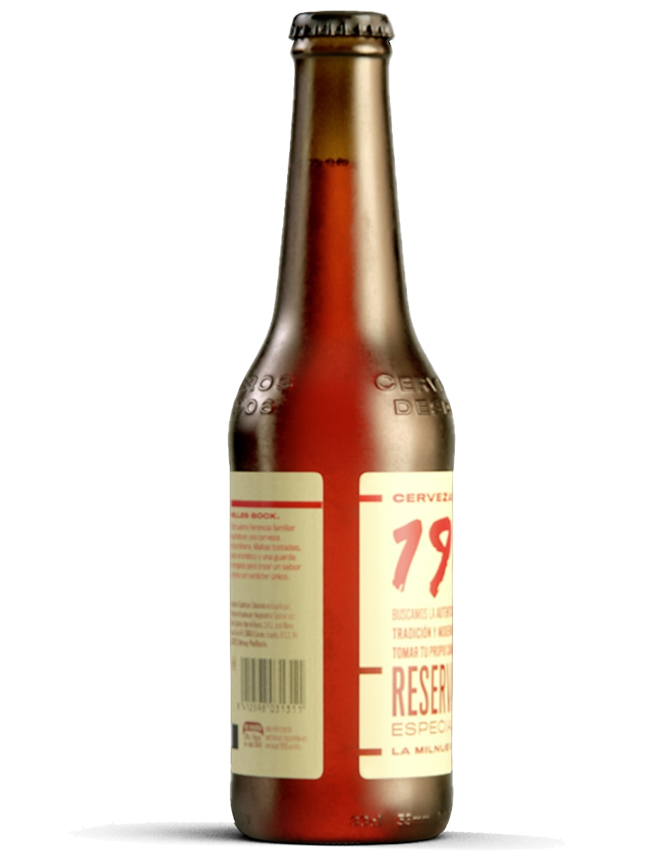 Cerveza clara 1906 Reserva Especial tostado 330 ml 2