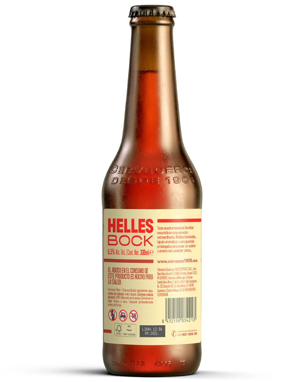Cerveza clara 1906 Reserva Especial tostado 330 ml 3