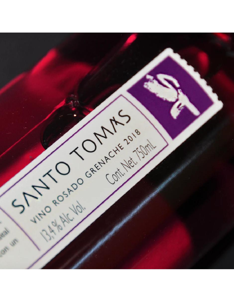 Caja de 4 piezas Vino rosado varietal semi seco Santo Tomás 750 ml 2