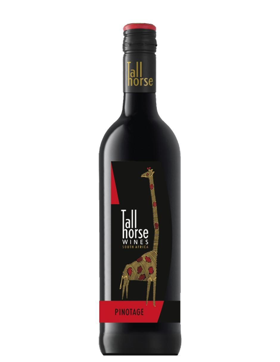 Caja de 12 Vino tinto pinotage 750 ml c/u