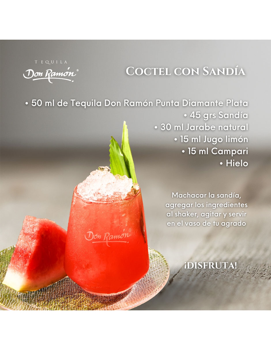 Tequila tipo Plata 750 ml 3