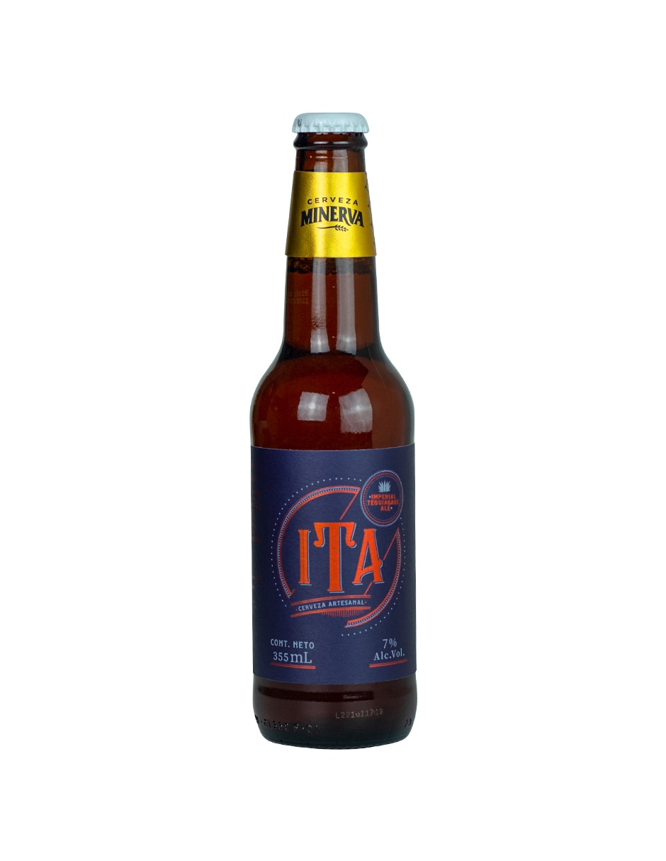 Cerveza clara artesanal agave 355 ml