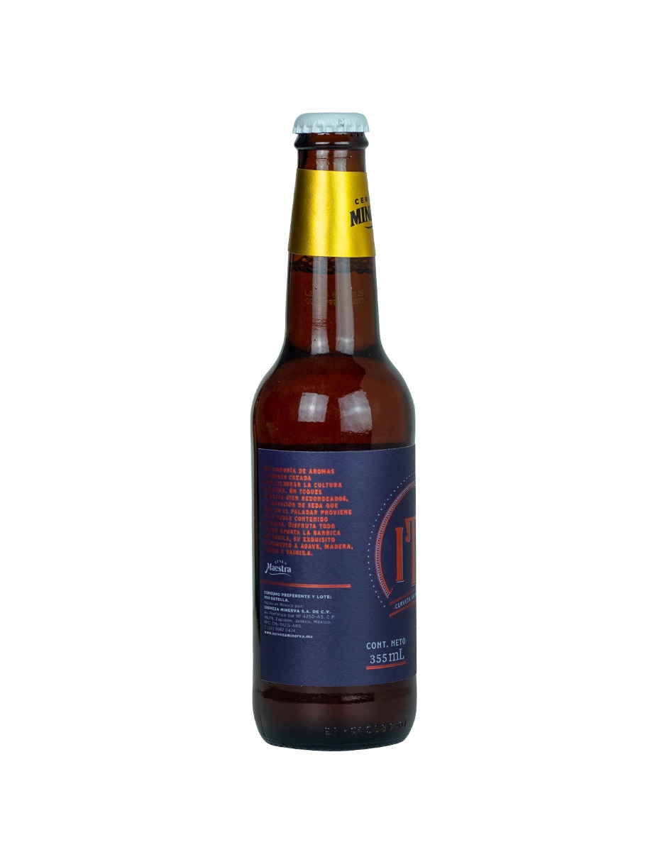 Cerveza clara artesanal agave 355 ml 2