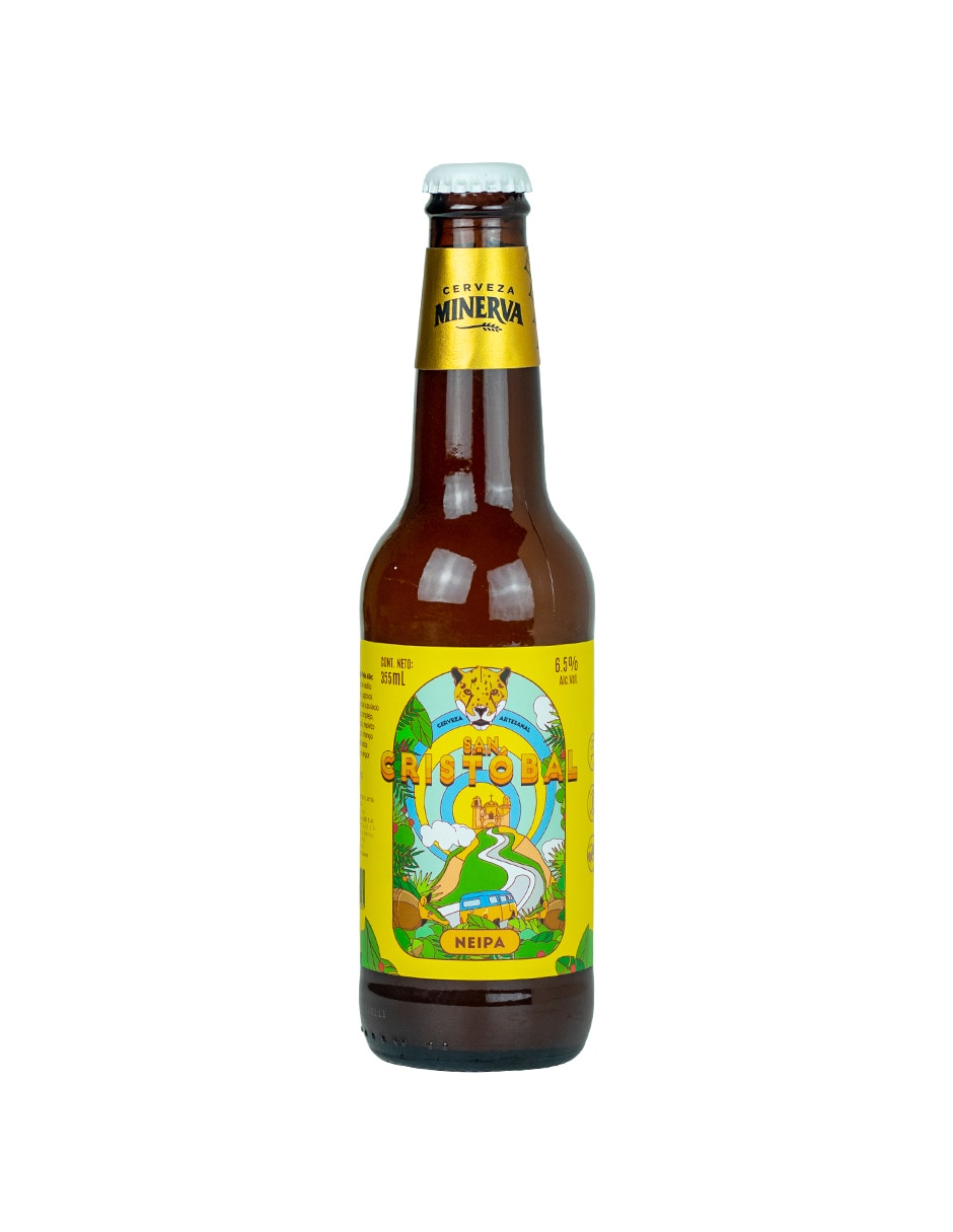 Cerveza clara San Cristóbal artesanal amargo 355 ml