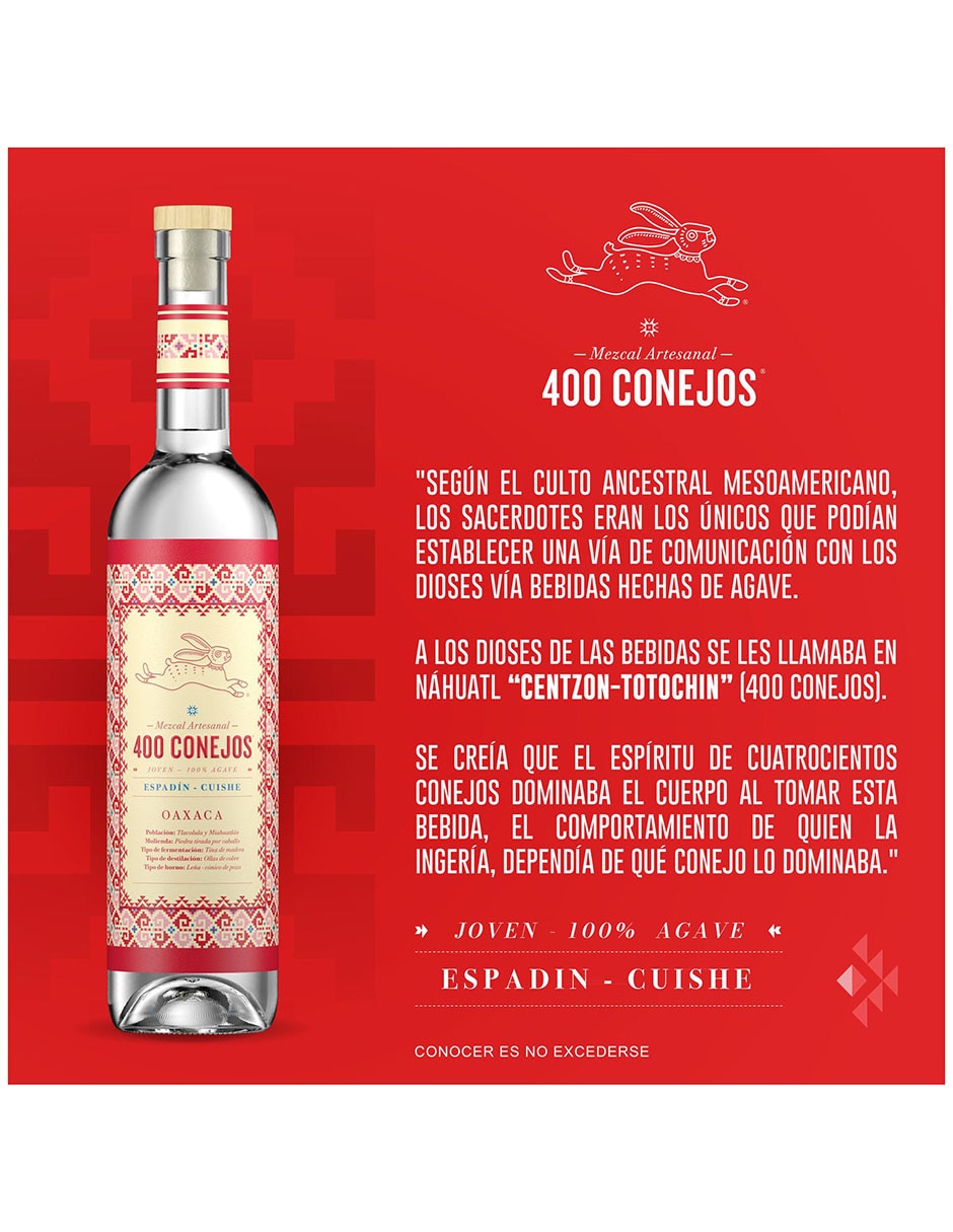 Mezcal Cuishe Joven 750 ml 2