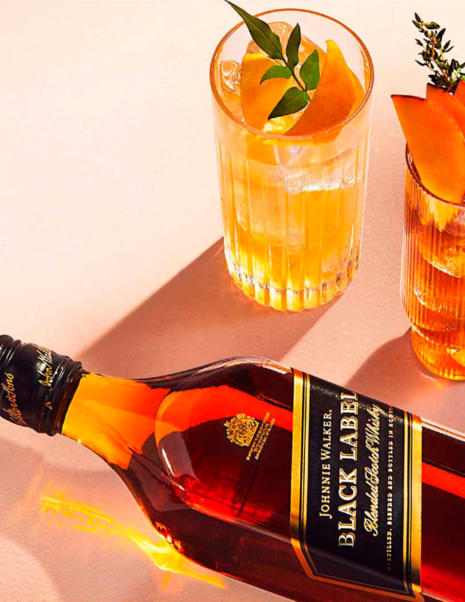 Whisky Scotch Black Label Blended 3