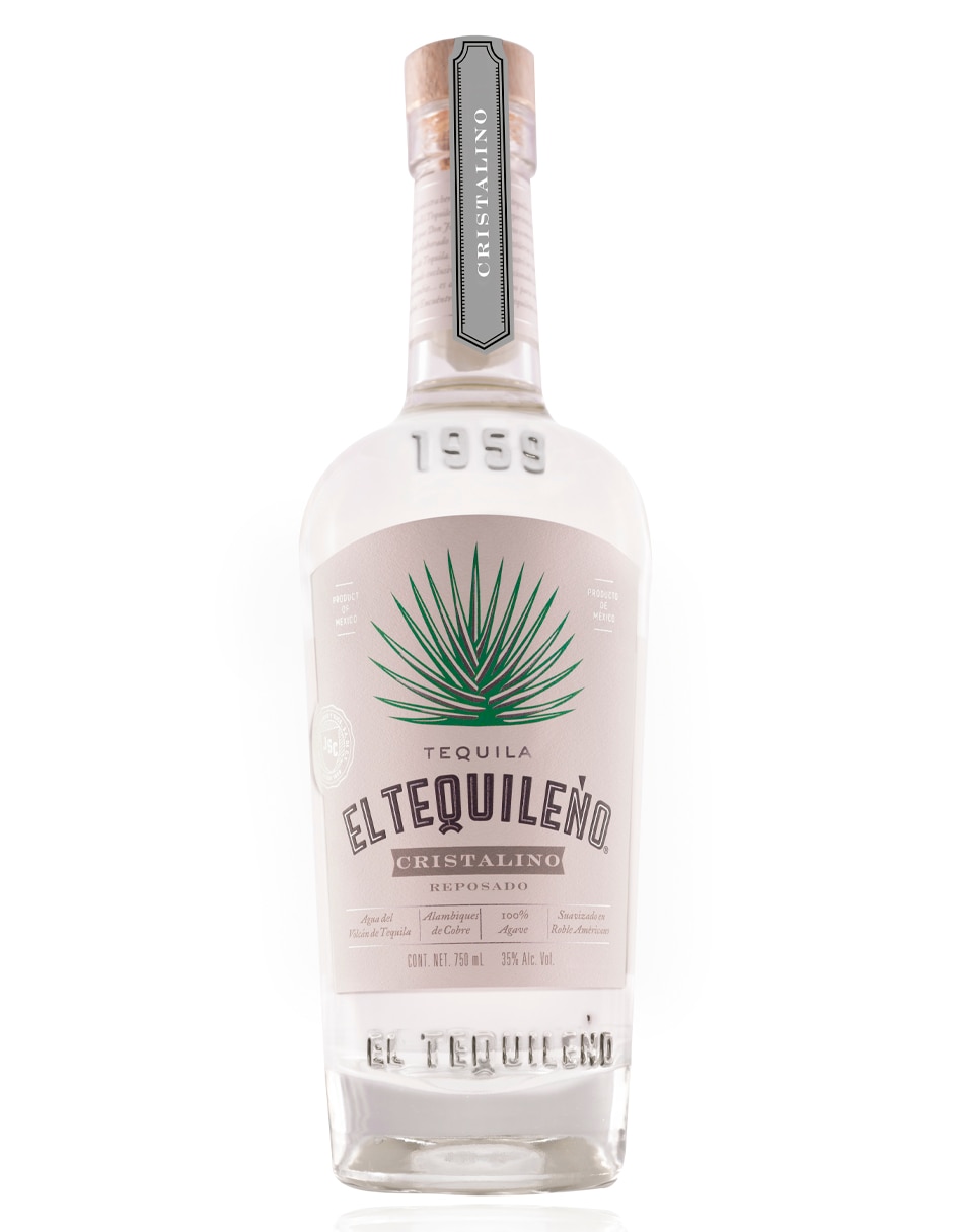 Tequila tipo Reposado cristalino 750 ml