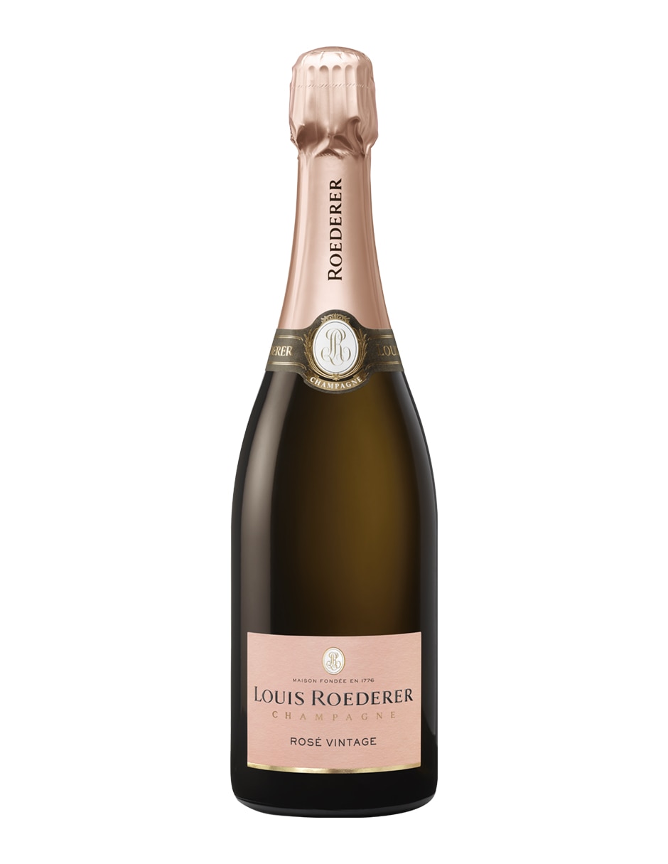 Champagne blanco Pinot Noir y Chardonnay Rosé Francia 750 ml
