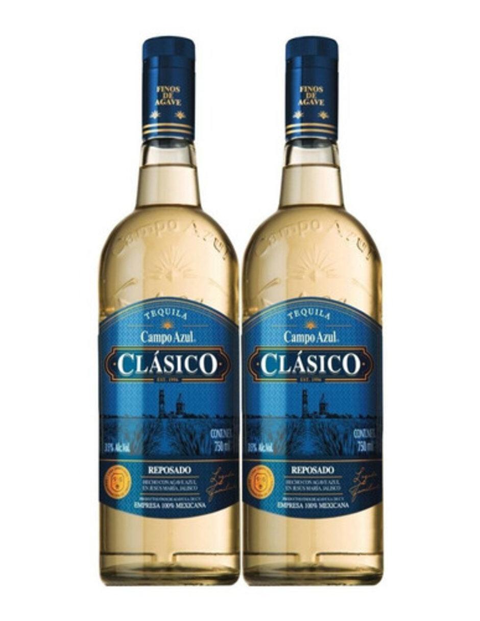 Tequila tipo Reposado 6 piezas 750 ml c/u