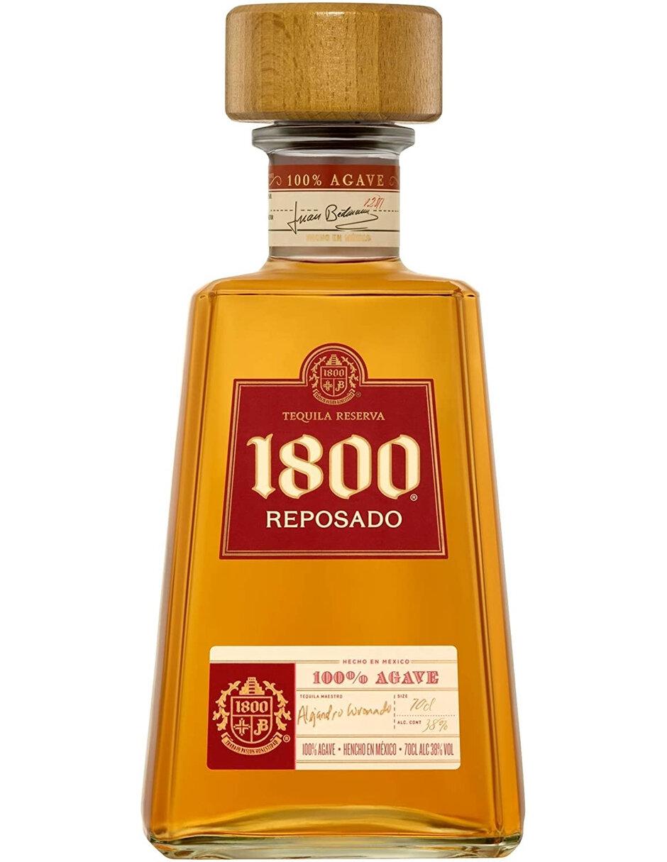 Tequila tipo Reposado 4 piezas 700 ml c/u