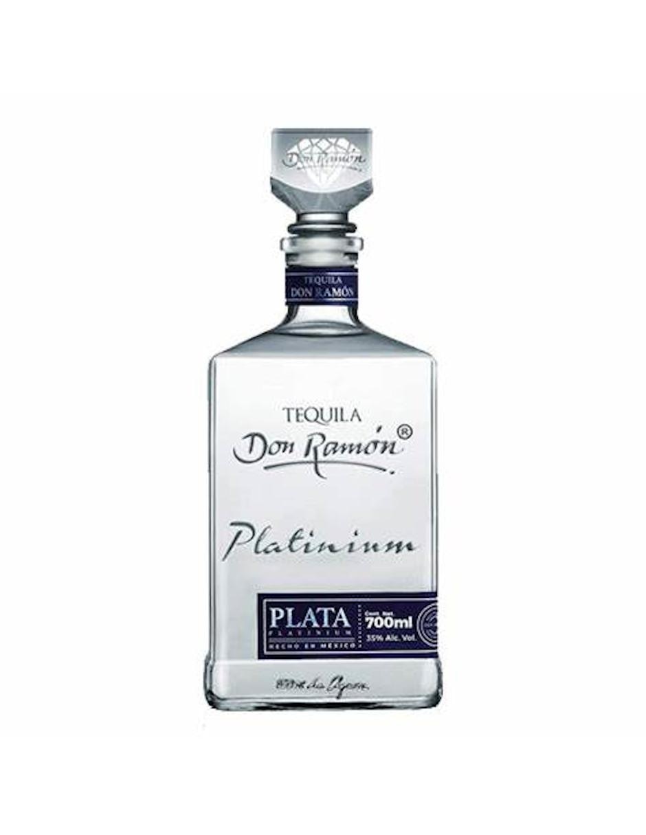 Caja de tequila Platinum tipo Plata 6 piezas 700 ml c/u 2