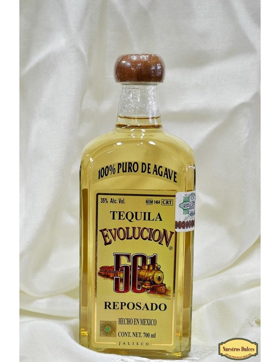 Caja de tequila tipo Reposado 4 piezas 700 ml c/u 2