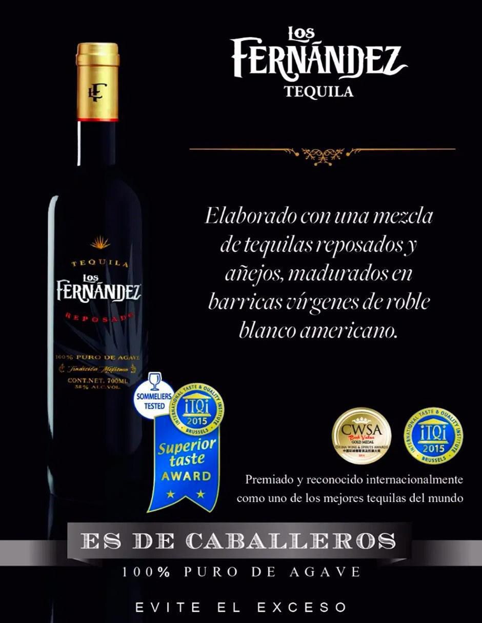 Tequila tipo Reposado 700 ml 2