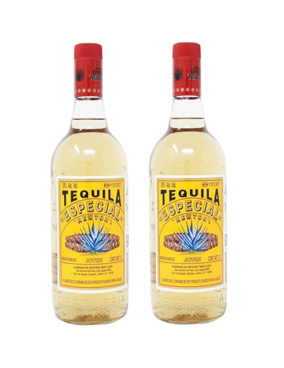 Tequila tipo Reposado 2 piezas 1 l c/u