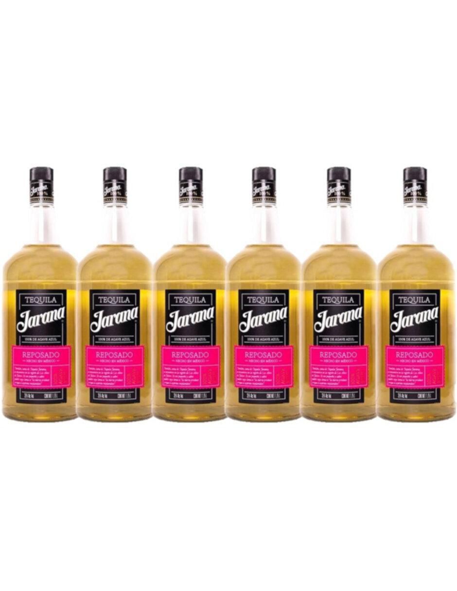 Tequila tipo Reposado 6 piezas 1.75 l c/u