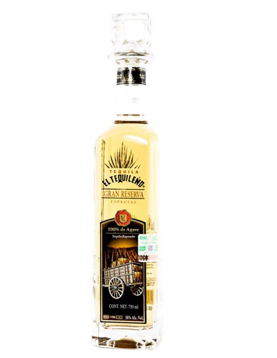 Caja de tequila tipo Reposado 4 piezas 750 ml c/u