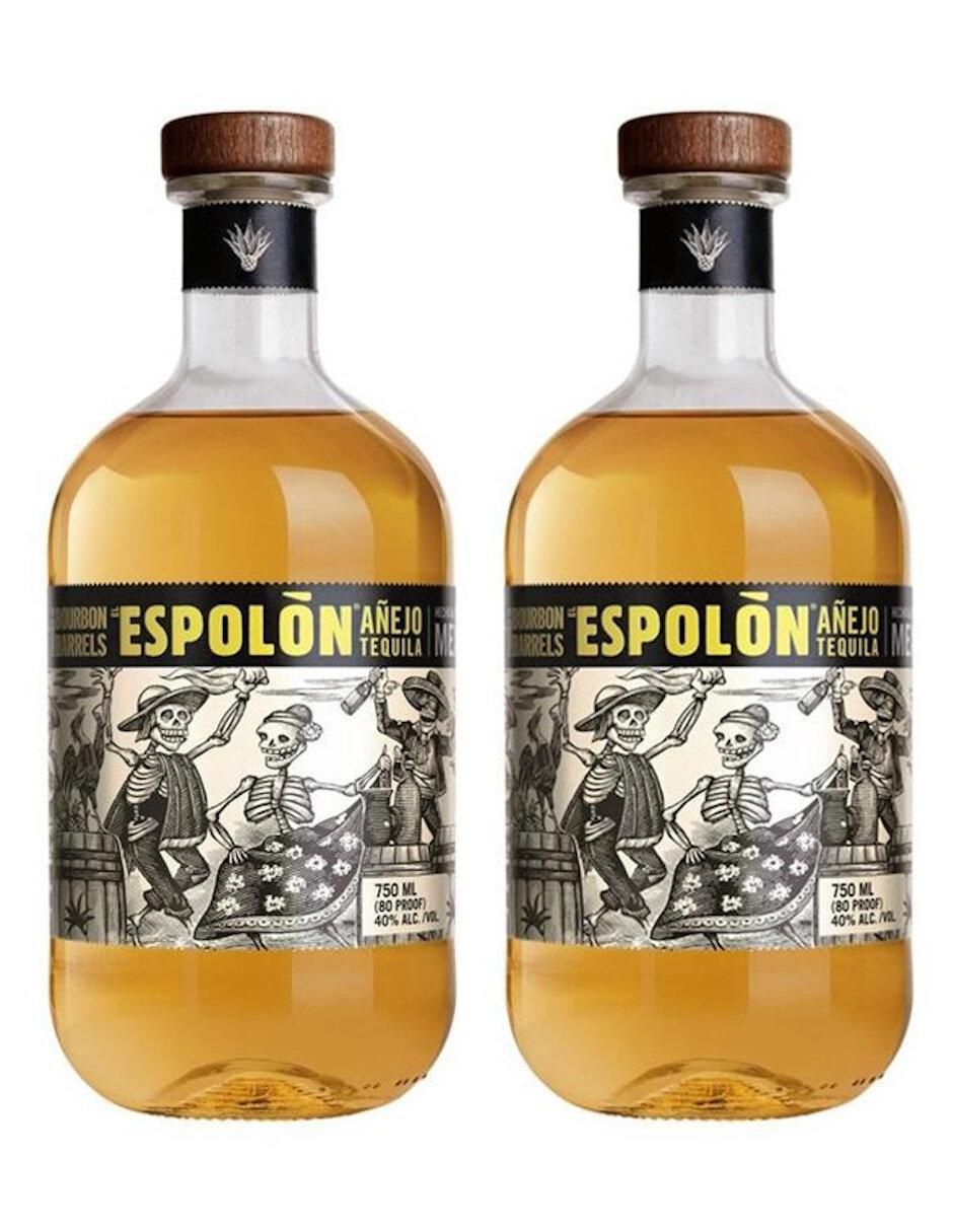 Tequila tipo Añejo 2 piezas 750 ml c/u