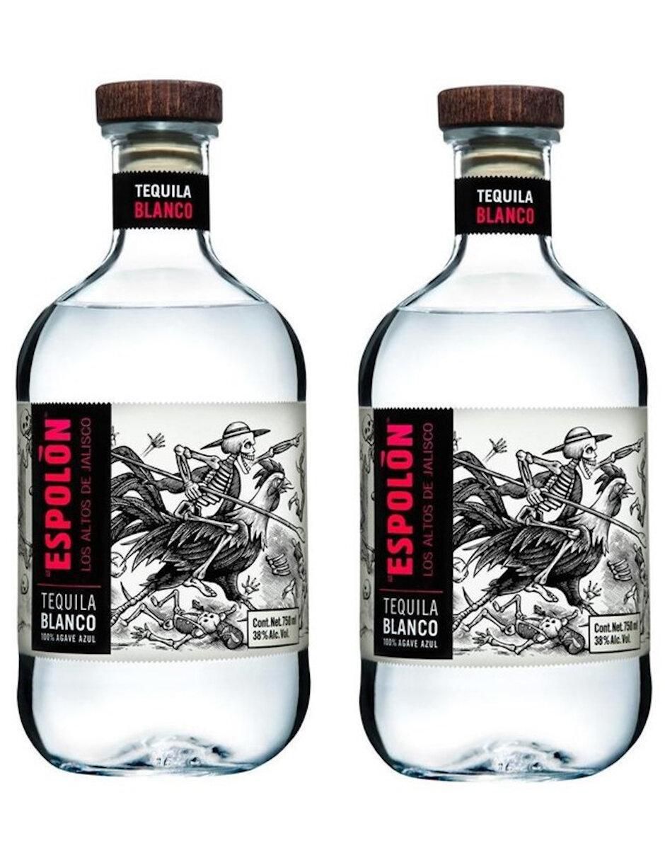 Tequila tipo Blanco 2 piezas 750 ml c/u