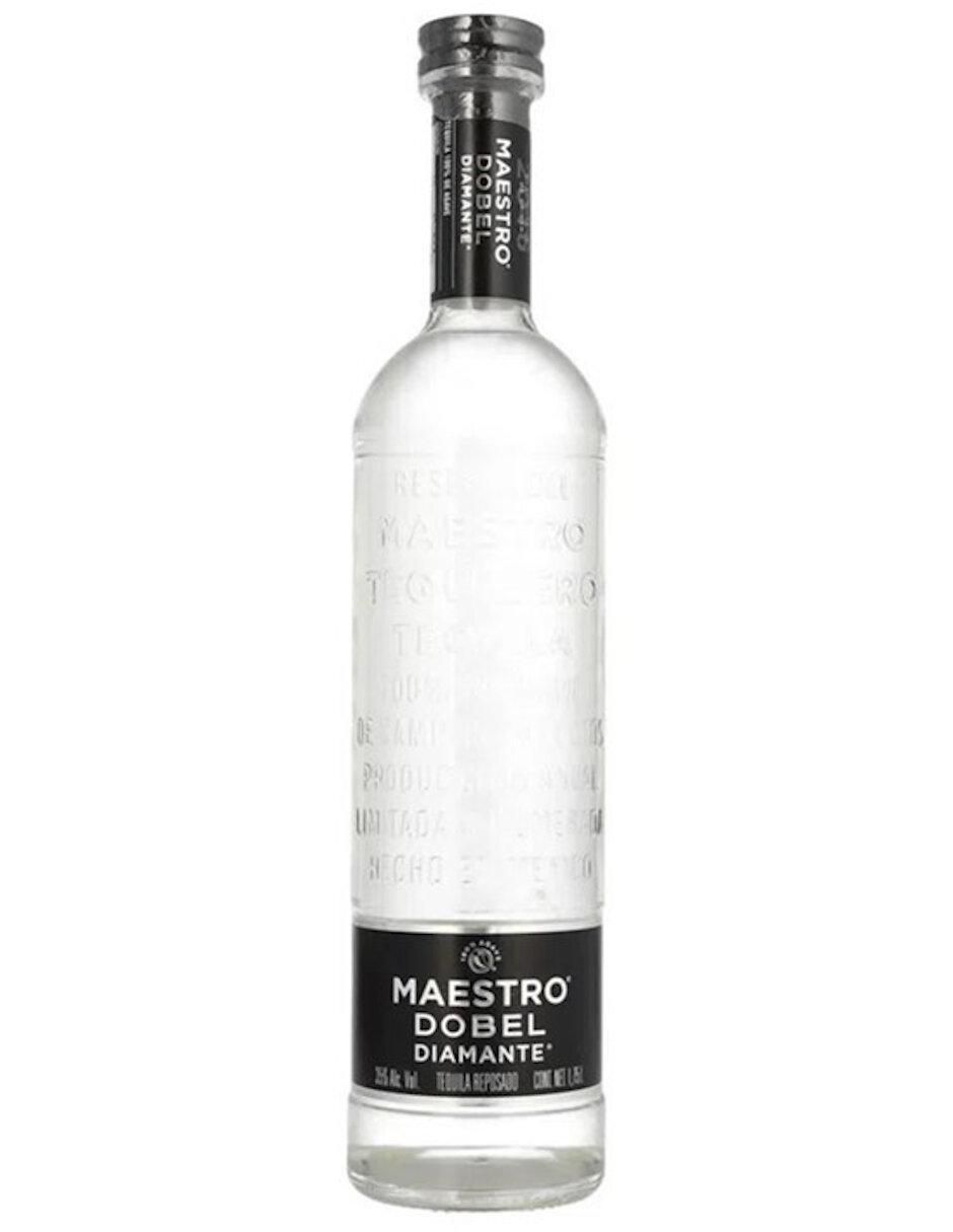 Caja de tequila tipo Reposado cristalino 4 piezas 1.5 L c/u 2