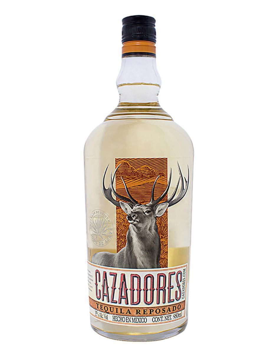 Caja de tequila tipo Reposado 4 piezas 950 ml c/u 2
