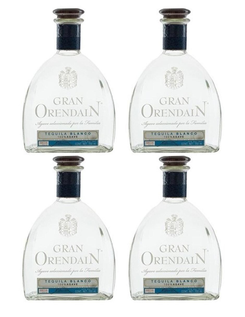 Caja de tequila tipo Blanco 4 piezas 750 ml c/u Caja de tequila tipo Blanco 4 piezas 750 ml c/u