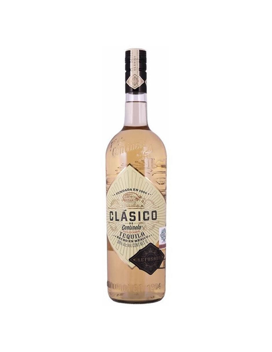 Caja de tequila tipo Reposado 4 piezas 1 L c/u 2