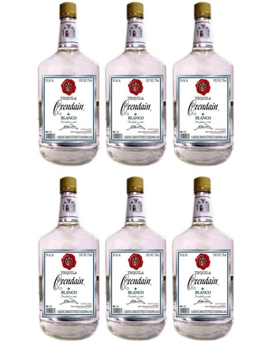 Caja de tequila tipo Blanco 6 piezas 1.75 L c/u