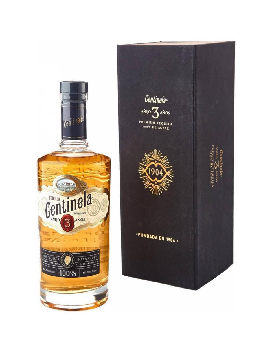 Caja de tequila tipo Añejo 4 piezas 750 ml c/u 2