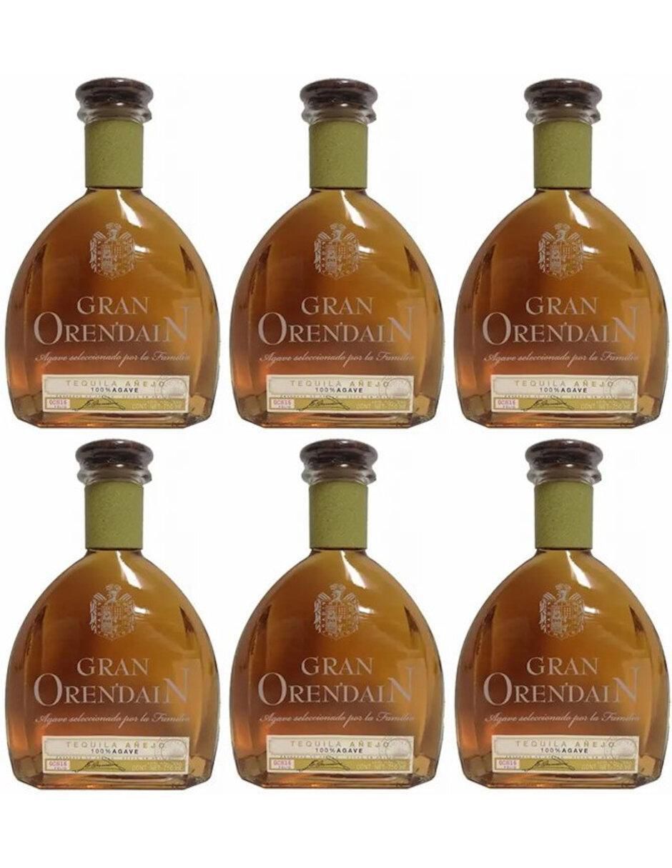 Caja de tequila tipo Añejo 6 piezas 750 ml c/u 2