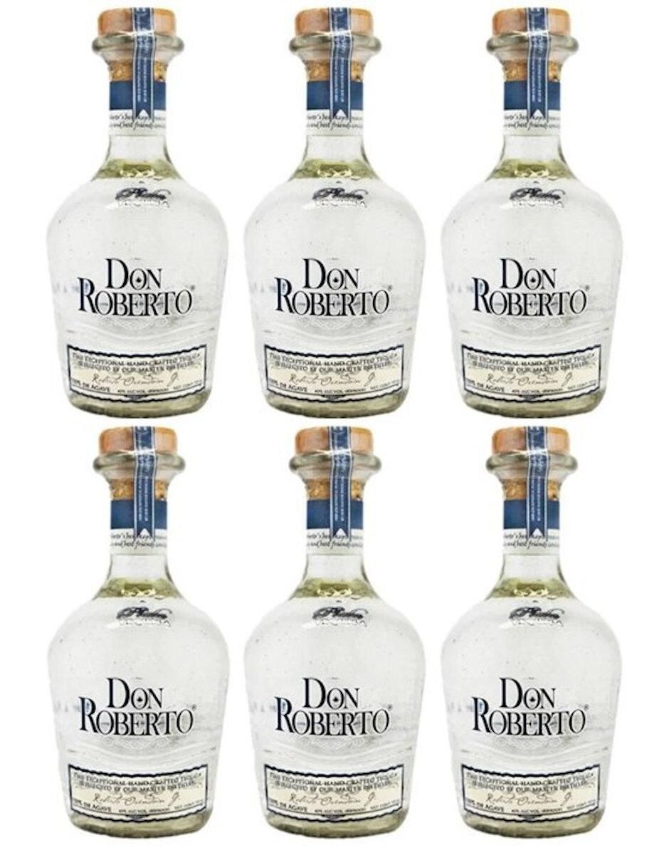 Caja de tequila tipo Plata 6 piezas 700 ml c/u