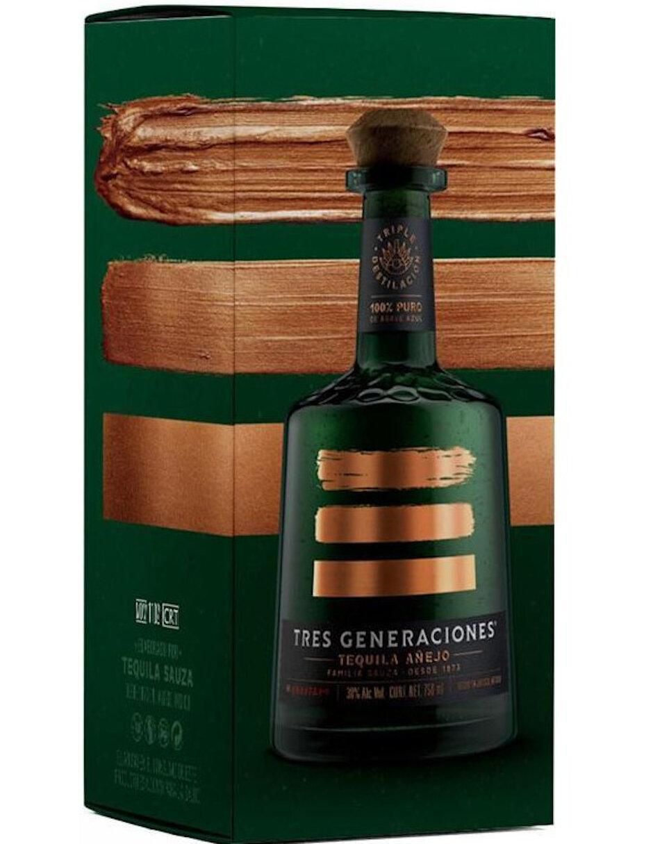 Caja de tequila tipo Añejo 2 piezas 750 ml c/u 3