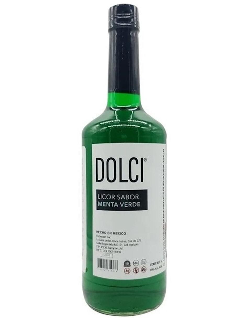 Licor de menta sabor frutal 1 L