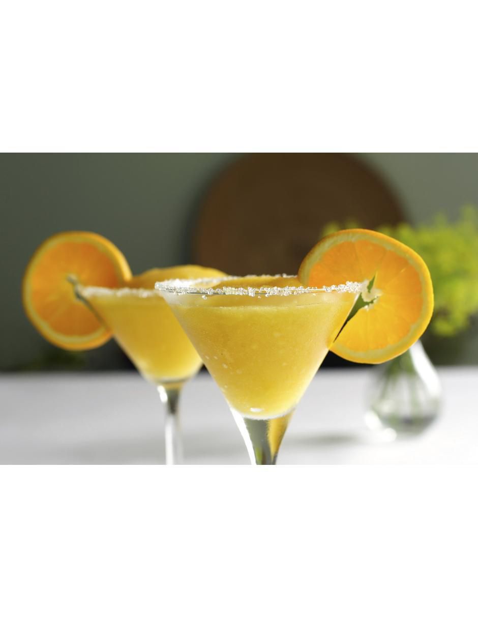 Licor de naranja sabor frutal 1 L 2